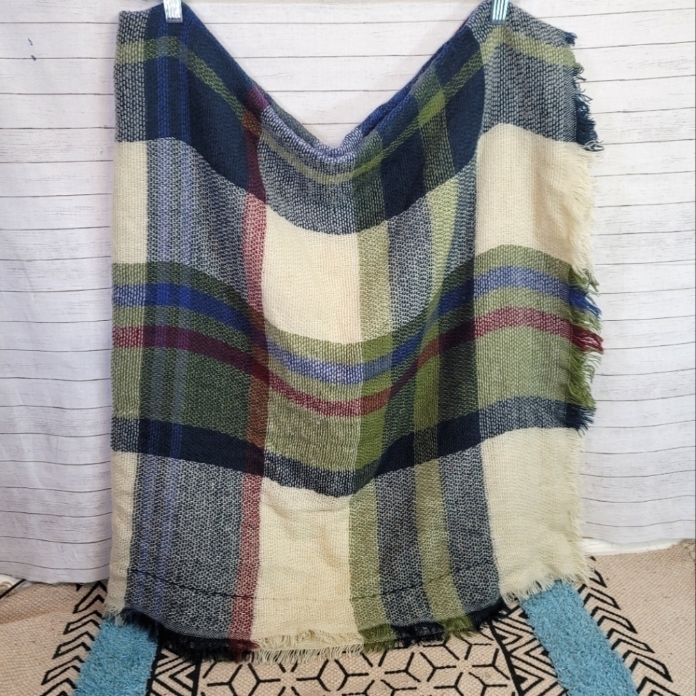 ALTAR'D STATE PLAID BLANKET SCARF